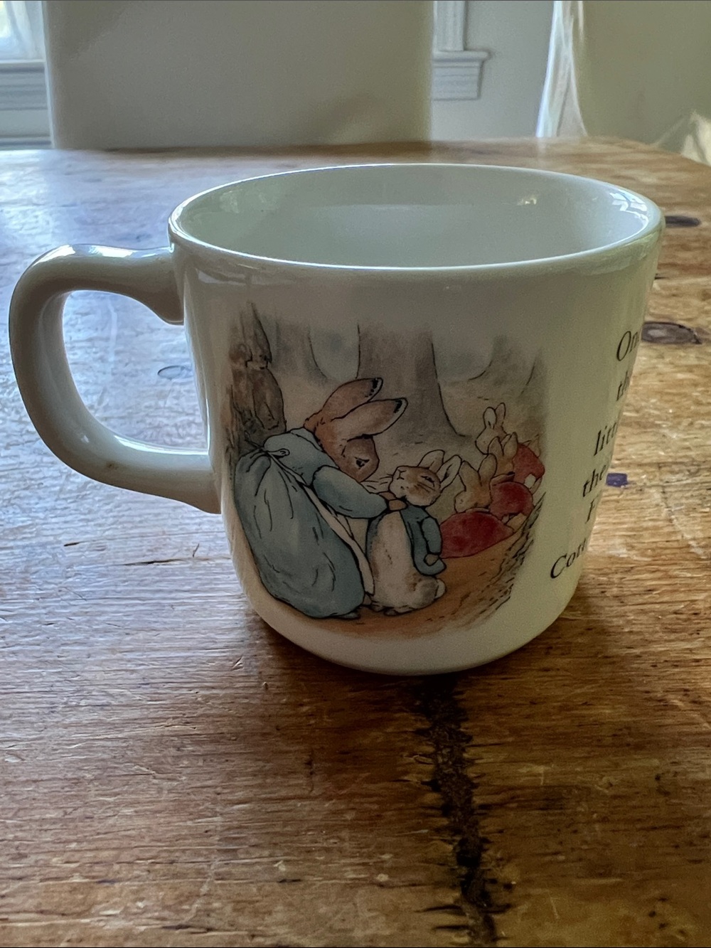 Peter Rabbit Beatrix Potter Children’s
Wedgwood Mug Made in England